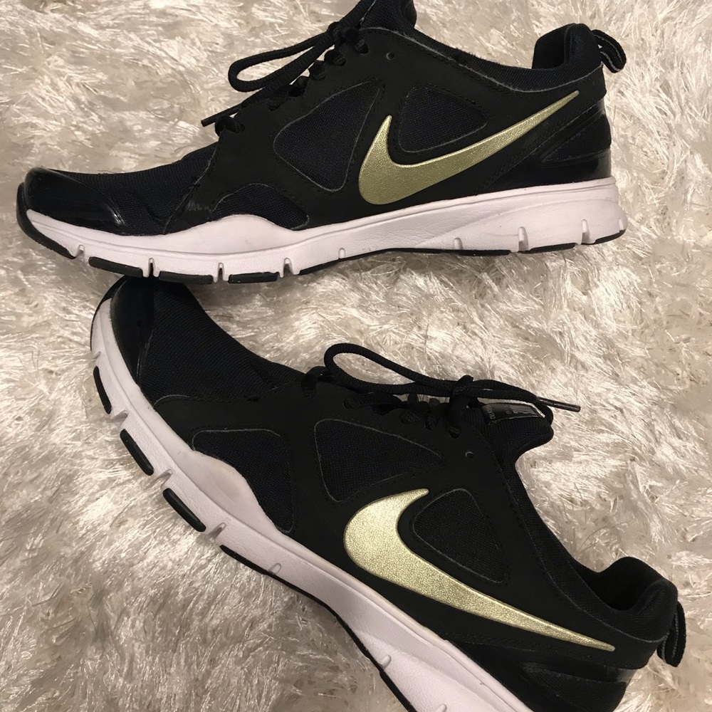 Nike Black and Gold